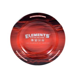 Elements Red kovový popolník s magnetom