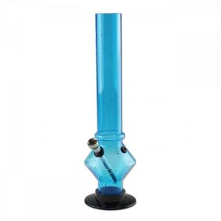 Farebný akrylový bong, 30 cm Farba: Modrá