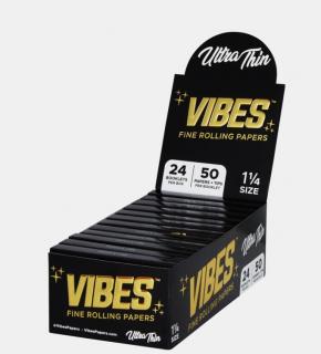 Krátke cigaretové papieriky + filtre Vibes Ultra Thin 1 1/4