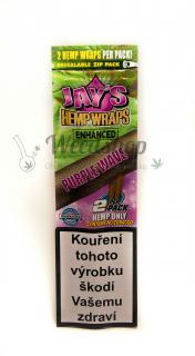 Ochutené Blunty Juicy 2 ks Purple Wave