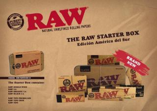 RAW - Starter box 1 1/4 - darčekový set