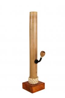 Ručne vyrobený bambusový bong stredný