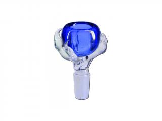 Sklenený kotlík 14.5 mm Claw - rôzne farby Farba: Modrá