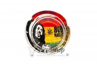 Sklenený popolník Bob Marley - náhodný design