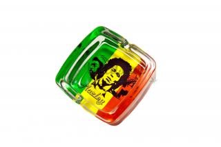Sklenený popolník - Bob Marley Varianty: Marley
