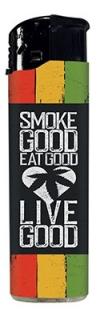 Spotrebná zapaľovač B! Flame Jamaica Varianty: Smoke good