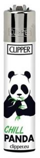 Zapaľovač Clipper Panda Motív: Chill panda