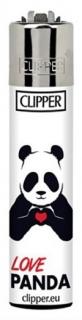 Zapaľovač Clipper Panda Motív: Love panda