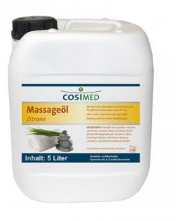 cosiMed masážny olej Citrón - 5000 ml