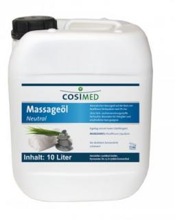 cosiMed masážny olej Neutral - 10 l