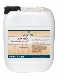 cosiMed základný olej Mandľa - 5000 ml