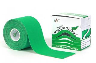 NASARA kinesio tape, zelená tejpovacia páska 5cm x 5m