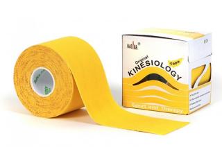 NASARA kinesio tape, žltá tejpovacia páska 5cm x 5m