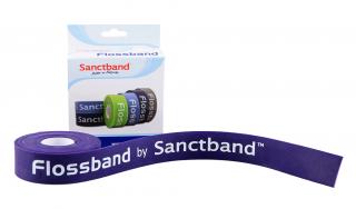 SanctBand Flossband, kompresná guma 2,5cm x 2m, silná