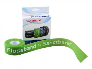 SanctBand Flossband, kompresná guma 2,5cm x 2m, slabá