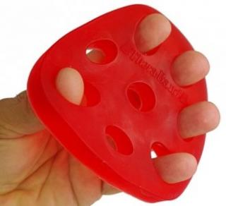 THERA-BAND Hand Xtrainer - posilňovač prstov a dlane, červený – mäkký
