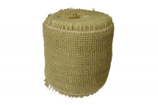 Jutová textília - záhradná bandáž, 15cm x 25m (IT-2418015) (Jutová mulčovacia a protierózna textília - ochrana stromov proti ohryzu zverou a pred mrazom)