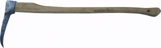 Lesnícka sapina Krumpholz, 950g (0583) (Drevorubačská sapina s ručne kovanou špicou, hmotnosť čepele 950 gramov, dĺžka násady 90 cm)