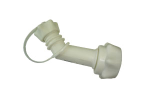 Nalievací hrdlo na Plastový kanister biely (IT-25051) (Nalievací hrdlo na plastový kanister biely 6 l / 3 l)