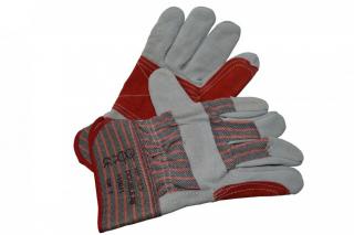 Pracovné rukavice Double (IT-793007) (Pracovné rukavice do lesa - český výrobok, odolné voči opotrebovaniu)