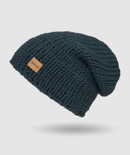 Merino Čiapka Meri Grau Beanie