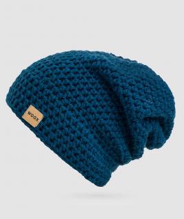 Merino Čiapka Meri Petrol Beanie