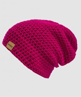 Merino Čiapka Meri Pink Beanie