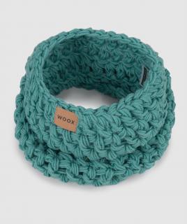 Nákrčník Skamby Merino Junior  Marine Green