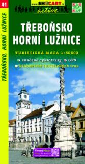 41 Třebonsko, Horní Lužnice turistická mapa 1:50t SHOCart