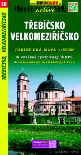 50 Třebíčsko, Velkomeziřícko turistická mapa 1:50t SHOCart