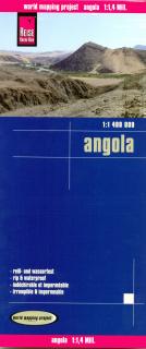 Angola 1:1,4mil skladaná mapa RKH (skladaná mapa na syntetickom papieri)