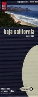 Baja California (Mexico) 1:650tis skladaná mapa RKH (skladaná mapa na syntetickom papieri)