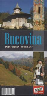 Bucovina (Bukovina Romania) 1:160t turistická mapa / 2016