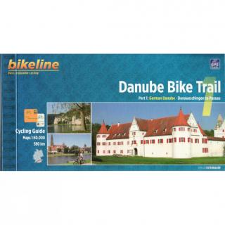 Danube Bike Trail 1 - German Danube cyklosprievodca Esterbauer / angl (Part 1: German Danube, Donaueschingen to Passau)