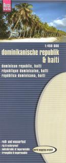 Dominikánska rep., Haiti (Dominican Rep.) 1:450tis skladaná mapa RKH (skladaná mapa na syntetickom papieri)