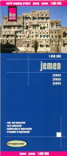 Jemen (Yemen) 1:850tis skladaná mapa RKH (skladaná mapa na syntetickom papieri)