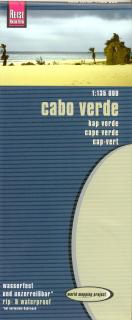 Kapverdy (Cape Verde) 1:135t skladaná mapa RKH (skladaná mapa na syntetickom papieri)