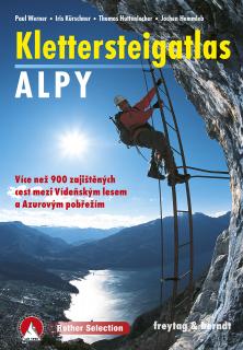 Klettersteig Atlas Alpy 900 zaistených ciest / česky (medzi Viedeňským lesom a Azurovým pobrežím)