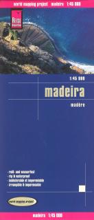 Madeira 1:45tis skladaná mapa RKH (skladaná mapa na syntetickom papieri)