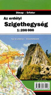 Muntii Apuseni – Szigethegyseg 1:200t turistická mapa (Apuseni Mountains Map)
