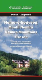 Muntii Nemira 1:60t turistická mapa  (Nemira Mountains Map)
