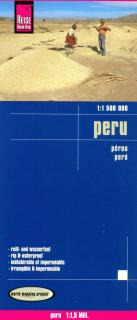 Peru 1:1,5m skladaná mapa RKH (skladaná mapa na syntetickom papieri)