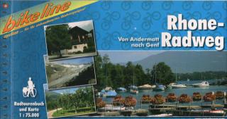 Rhone Radweg cyklosprievodca Esterbauer / 2005 (Von Andermatt nach Genf)