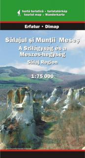 Salaj region, Muntii Meses1:75t turistická mapa  (Salaj Region and Meses Mountains Map)