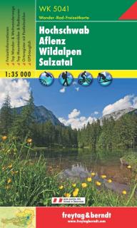 WK5041 Hochschwab, Aflenz, Wildalpen, Salzatal 1:35t turistická mapa FB (Hochschwab – Aflenz – Wildalpen – Salzatal)