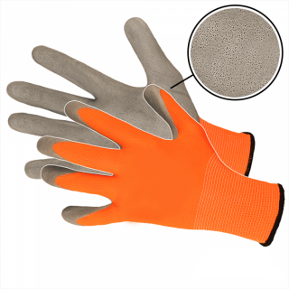Pracovné rukavice latex S/O Veľkosť: 10