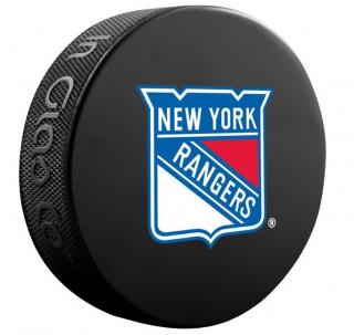 Fanúšikovský puk NHL Logo Blister (1ks) Tým: New York Rangers