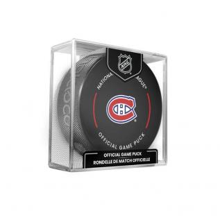 Fanúšikovský puk NHL Official Game Puck (1ks) Tým: Montreal Canadiens