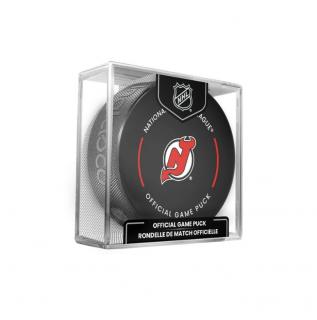 Fanúšikovský puk NHL Official Game Puck (1ks) Tým: New Jersey Devils