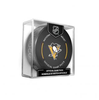 Fanúšikovský puk NHL Official Game Puck (1ks) Tým: Pittsburgh Penguins